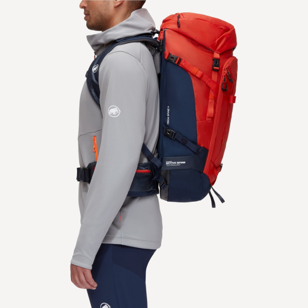 Рюкзак Trion Spine 35 (hot red-marine)